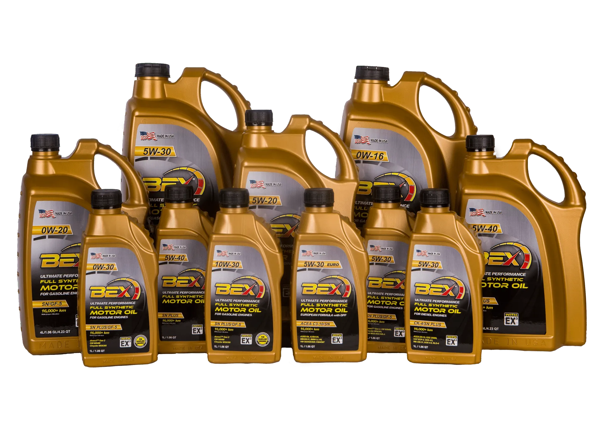 Synthetic Gasoline Engine Oils
